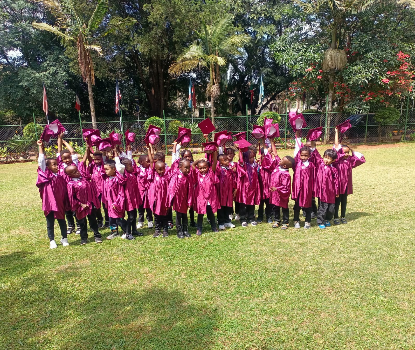 Pink Tower International graduation ceremony
